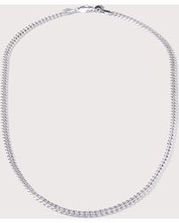 Mysterious Jeweller - Stainless Steel Cuban Link Chain 4Mm 22&Quot - Lyst