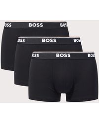 BOSS - 3 Pack Regular Fit Power Trunks - Lyst