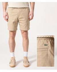 Lacoste - Regular Fit Stretch Cotton Chino Shorts - Lyst