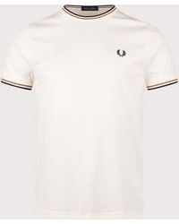 Fred Perry - Regular Fit Twin Tipped T-Shirt - Lyst