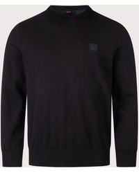 BOSS - Regular Fit Kanovano Knitted Jumper - Lyst