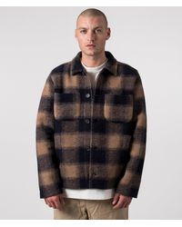 Universal Works - Relaxed Fit Merino Fleece Lumber Jacket - Lyst