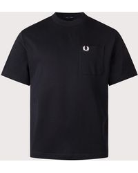 Fred Perry - Relaxed Fit Pocket Detail T-Shirt - Lyst
