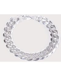 Mysterious Jeweller - Stainless Steel Cuban Bracelet - Lyst