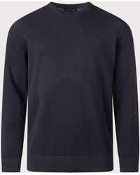 Fred Perry - Regular Fit Piqué Stitch Jumper - Lyst