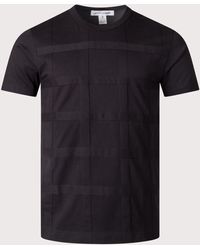 Comme des Garçons - Small Grid T-Shirt - Lyst