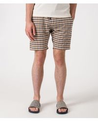 Aquascutum - Club Check Short Pants - Lyst