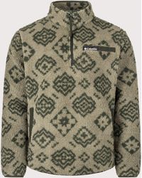 Columbia - Regular Fit Rugged Ridge High Pile Quarter Zip Fleece - Lyst