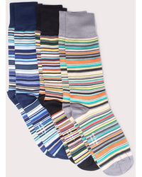 Paul Smith - 3 Pack Of Signature Stripe Socks - Lyst