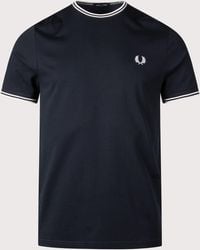 Fred Perry - Regular Fit Twin Tipped T-Shirt - Lyst