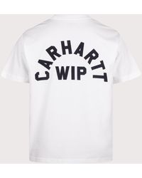 Carhartt - Loose Fit Arch Script T-Shirt - Lyst