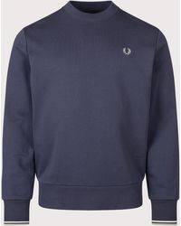 Fred Perry - Regular Fit Crew Neck Sweatshirt - Lyst