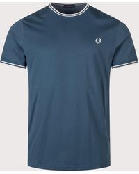 Fred Perry - Regular Fit Twin Tipped T-Shirt - Lyst
