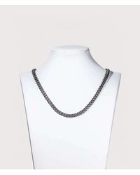 Mysterious Jeweller - Stainless Steel Cuban Link Chain 6Mm 20&Quot - Lyst