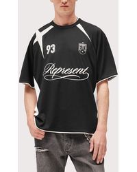 Represent - Oversized Fit Star Football Top - Lyst