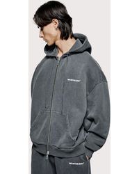 MKI Miyuki-Zoku - Oversized Uniform Zip Through Hoodie - Lyst