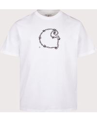 Carhartt - Loose Fit Barbwire C T-Shirt - Lyst