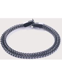 Mysterious Jeweller - Stainless Steel Keel Link Bracelet - Lyst