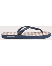 Aquascutum - Iconic Flip Flops - Lyst