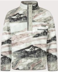 Columbia - Regular Fit Helvetia Ii Printed Half Snap Fleece - Lyst