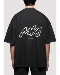 MKI Miyuki-Zoku - Oversized Box Fit Ink Line T-Shirt - Lyst