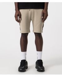 Fred Perry - Taped Sweat Shorts - Lyst