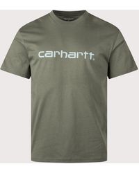 Carhartt - Regular Fit Script T-Shirt - Lyst