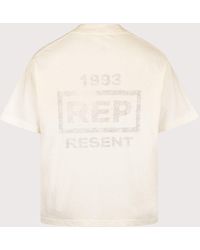 Represent - Oversized Box Fit Reverse Resent T-Shirt - Lyst