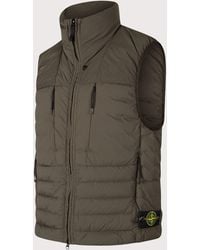 Stone Island - Seamless Tunnel Nylon Down-Tc Vest - Lyst