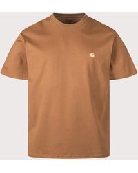 Carhartt - Loose Fit Chase T-Shirt - Lyst