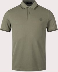 Fred Perry - The Twin Tipped Polo Shirt - Lyst