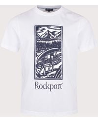 Rockport - Relaxed Fit Hampshire Logo T-Shirt - Lyst