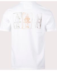 C.P. Company - Triple British Sailor Back Print T-shirt - Lyst