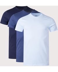 Polo Ralph Lauren - 3 Pack Slim Fit Crewneck Loungewear T-Shirt - Lyst