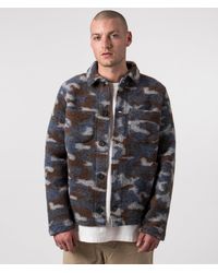 Universal Works - Relaxed Fit Dwight Lumber Jacket - Lyst