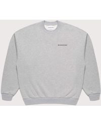 MKI Miyuki-Zoku - Oversized Uniform Crewneck Sweatshirt - Lyst