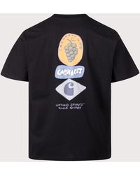Carhartt - Loose Fit Stacked Grapes T-Shirt - Lyst