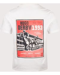 HUGO - Relaxed Fit Derlyns T-Shirt - Lyst