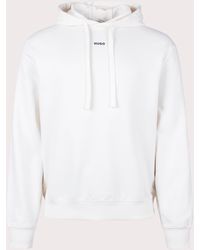 HUGO - Relaxed Fit Dapo Hoodie - Lyst