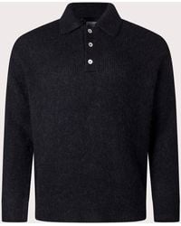 Norse Projects - Relaxed Fit Rasmus Brushed Polo Shirt - Lyst