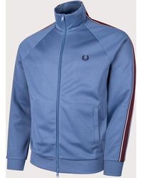 Fred Perry - Regular Fit Tramline Tape Track Jacket - Lyst