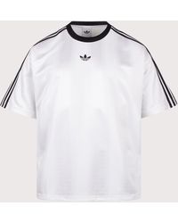 adidas Originals - Oversized Fit Adicolour Jacquard Jersey T-Shirt - Lyst