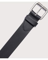 Barbour - Allanton Matt Leather Belt - Lyst