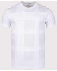 Comme des Garçons - Large Grid T-Shirt - Lyst