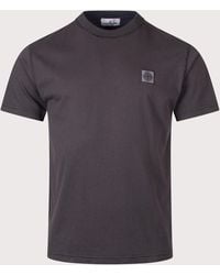 Stone Island - Slim Fit Organic Cotton 'Fissato' Effect T-Shirt - Lyst