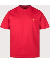 Carhartt - Loose Fit Chase T-Shirt - Lyst