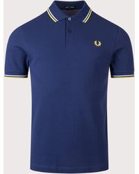 Fred Perry - Regular Fit Twin Tipped Polo Shirt - Lyst
