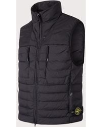 Stone Island - Seamless Tunnel Nylon Down-Tc Vest - Lyst
