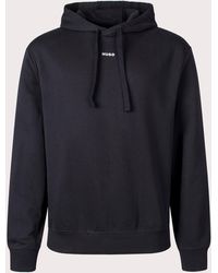 HUGO - Relaxed Fit Dapo Hoodie - Lyst