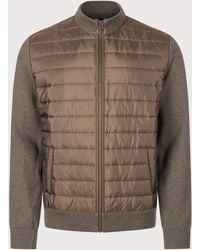 Barbour - Tailored Fit Carn Baffle Zip Through Jumper - Lyst